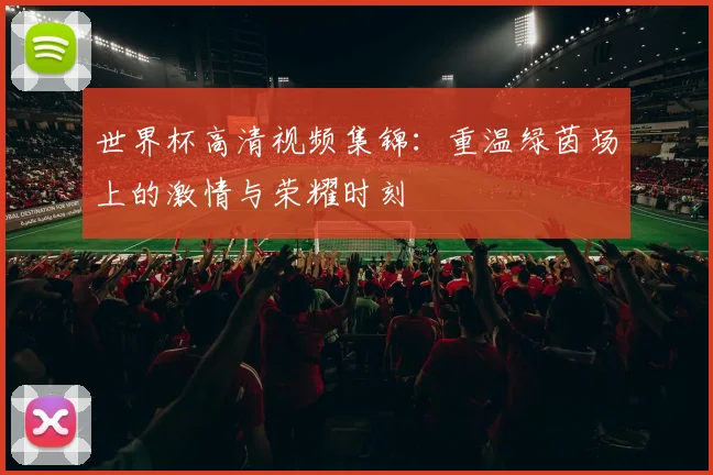 世界杯高清视频集锦：重温绿茵场上的激情与荣耀时刻