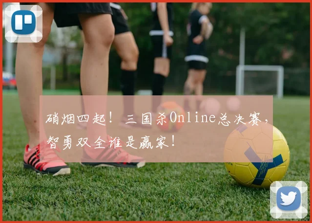 硝烟四起！三国杀Online总决赛，智勇双全谁是赢家！